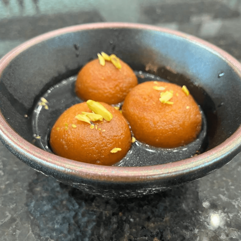 Gulab jamun - Basil Indian Bistro